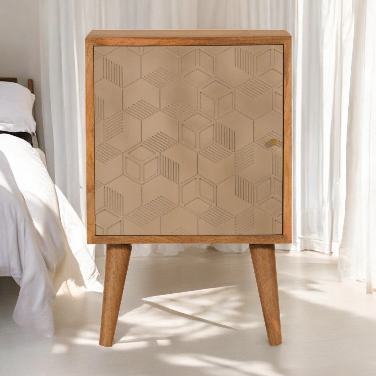 Solid Wood Acadia Bedside