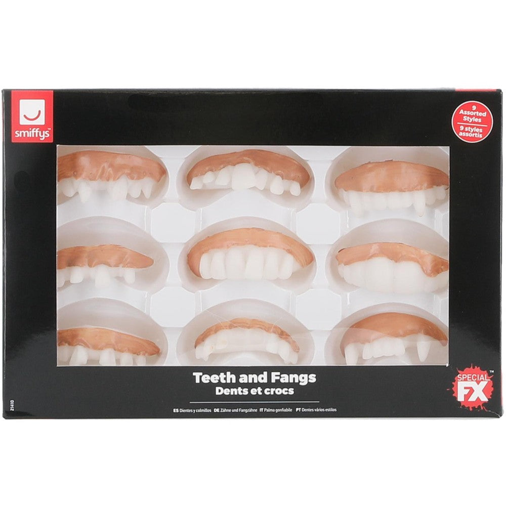 Teeth And Fangs, Assorted Styles