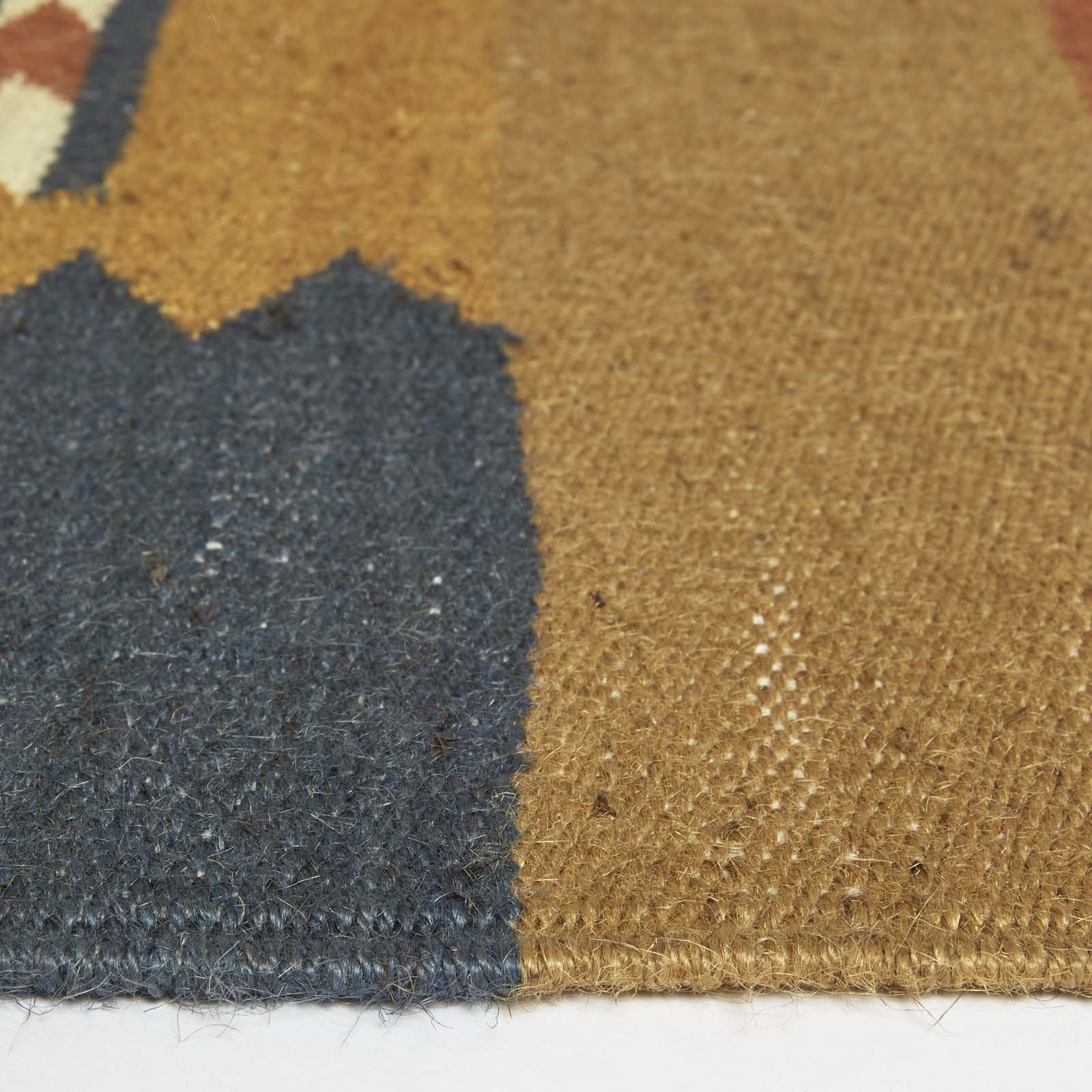 Lundi Kilim  Cotton & Jute Rug | 180cm x 90cm | Orange