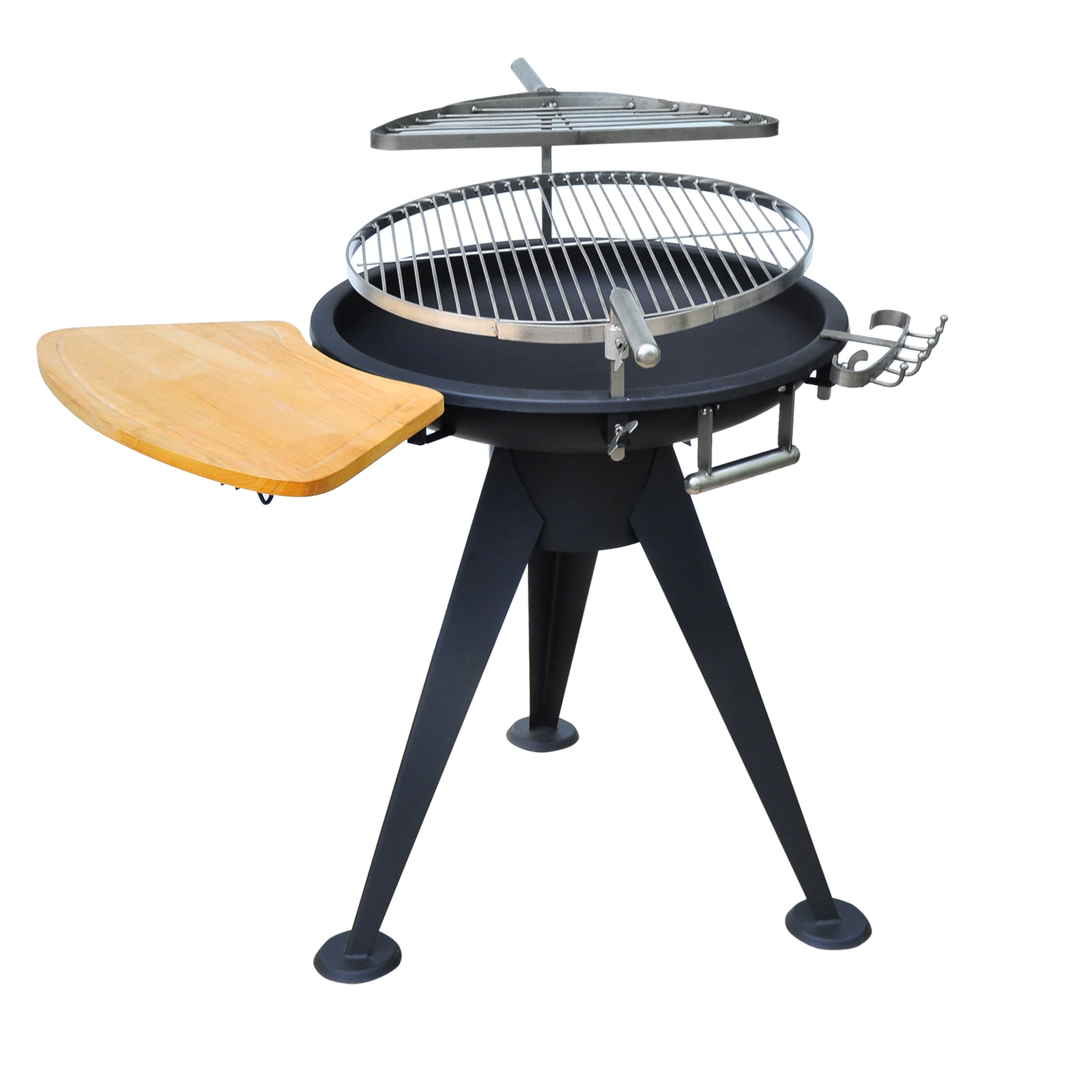 55cm Charcoal Grill, Fire Pit, Cutting Board