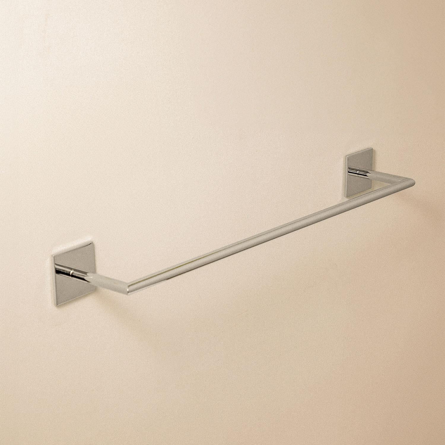Towel Rail, 45cm, Self-adhesive, Chrome, Anti-corrosion, Stick Collection