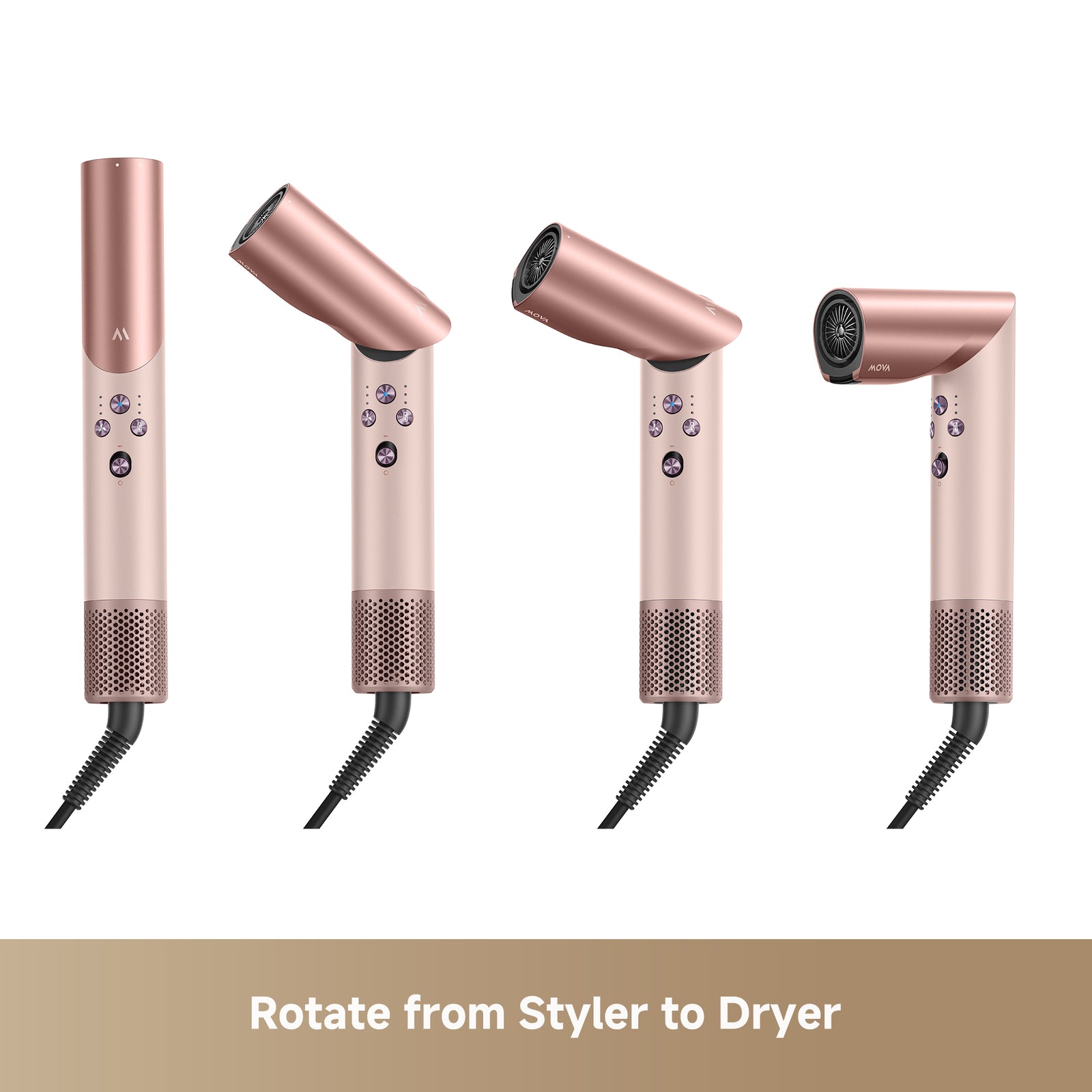 Master 10 Hair Styler With Accessories | Pink
