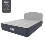 Air Bed Deluxe With Custom Fitted Sheet | Double