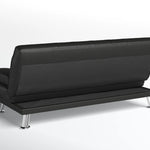 Jace Black 3 Seat Sofa Bed Set