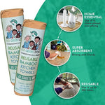 Reusable Bamboo Kitchen Towels | Set of 3 | White