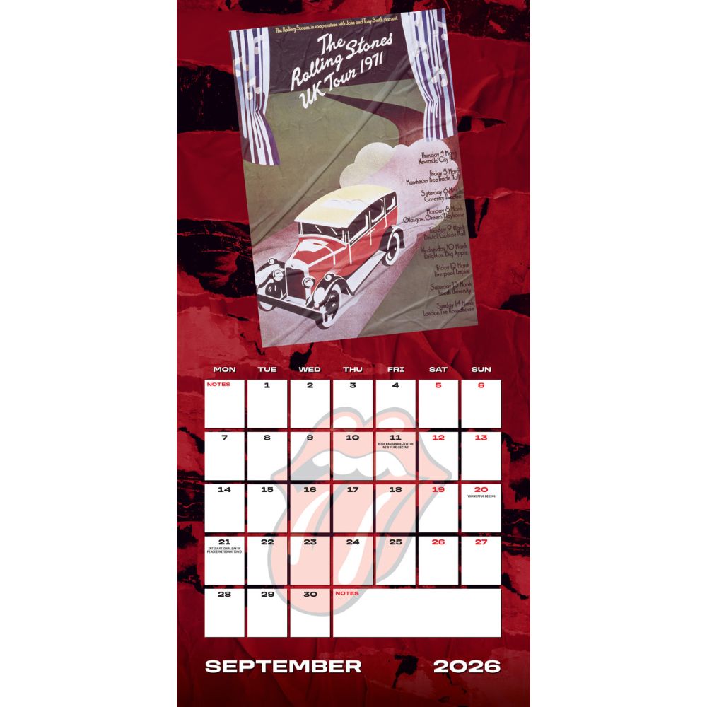 2026 Square Calendar Official Product