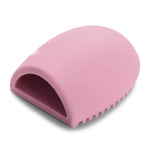 Envie Silicone Egg Makeup Sponge Scrubber Brush Cleaner Pink Purple Reusable Tool