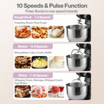 Spector 9 In 1 Stand Mixer 1500w Food Mixer Meat Grinder Kitchen Machine 5.5l