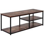 Industrial Tv Stand Cabinet Metal Shelves