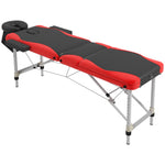 Portable Massage Table Beauty Therapy Couch Bed Spa | One Size | Red