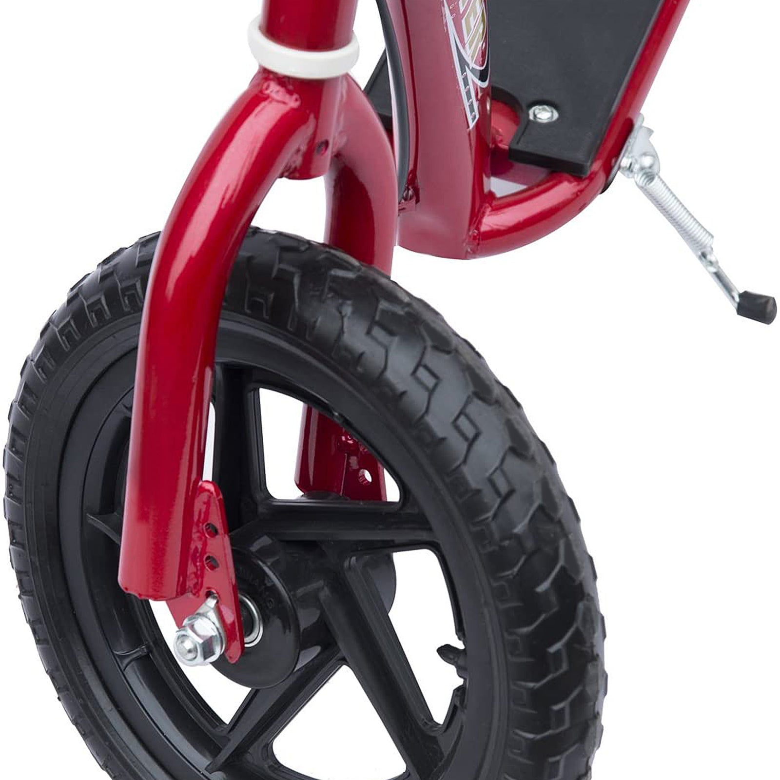 Push Scooter Teen Kids Stunt Bike Ride On With 12" Eva Tyres | Red