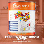 Kitchen & Bathroom Paint - Mould Resistant, Washable & Durable | 1L | Light Yellow