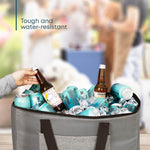 60l Insulated Cooler Bag With Strap | Grey