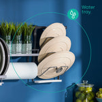 Saucepan Lid Rack - Grey
