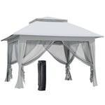 3.6 X 3.6m Pop-up Tent Gazebo Shelter Instant Canopy Steel