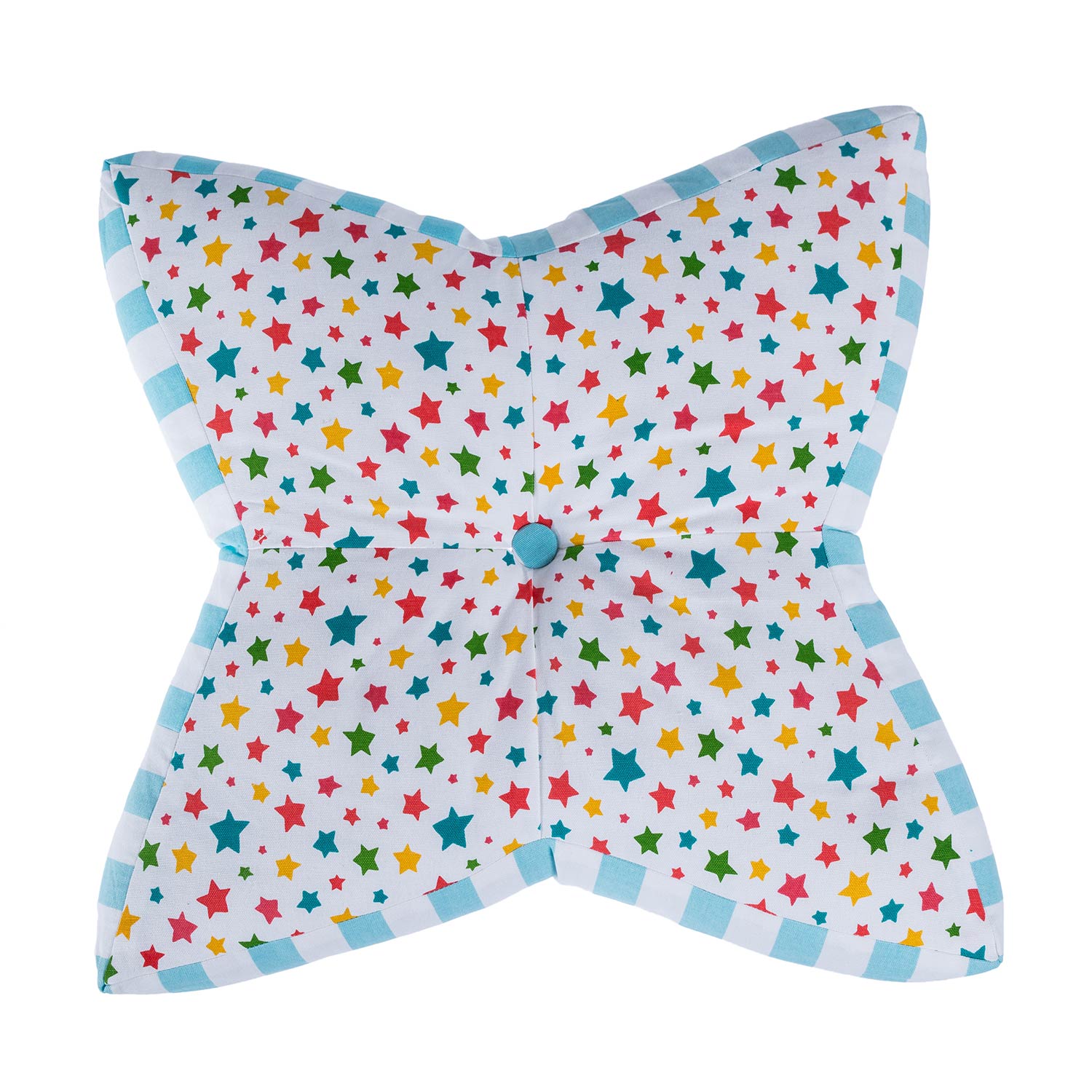 Star Floor Cushion | Multi Colour