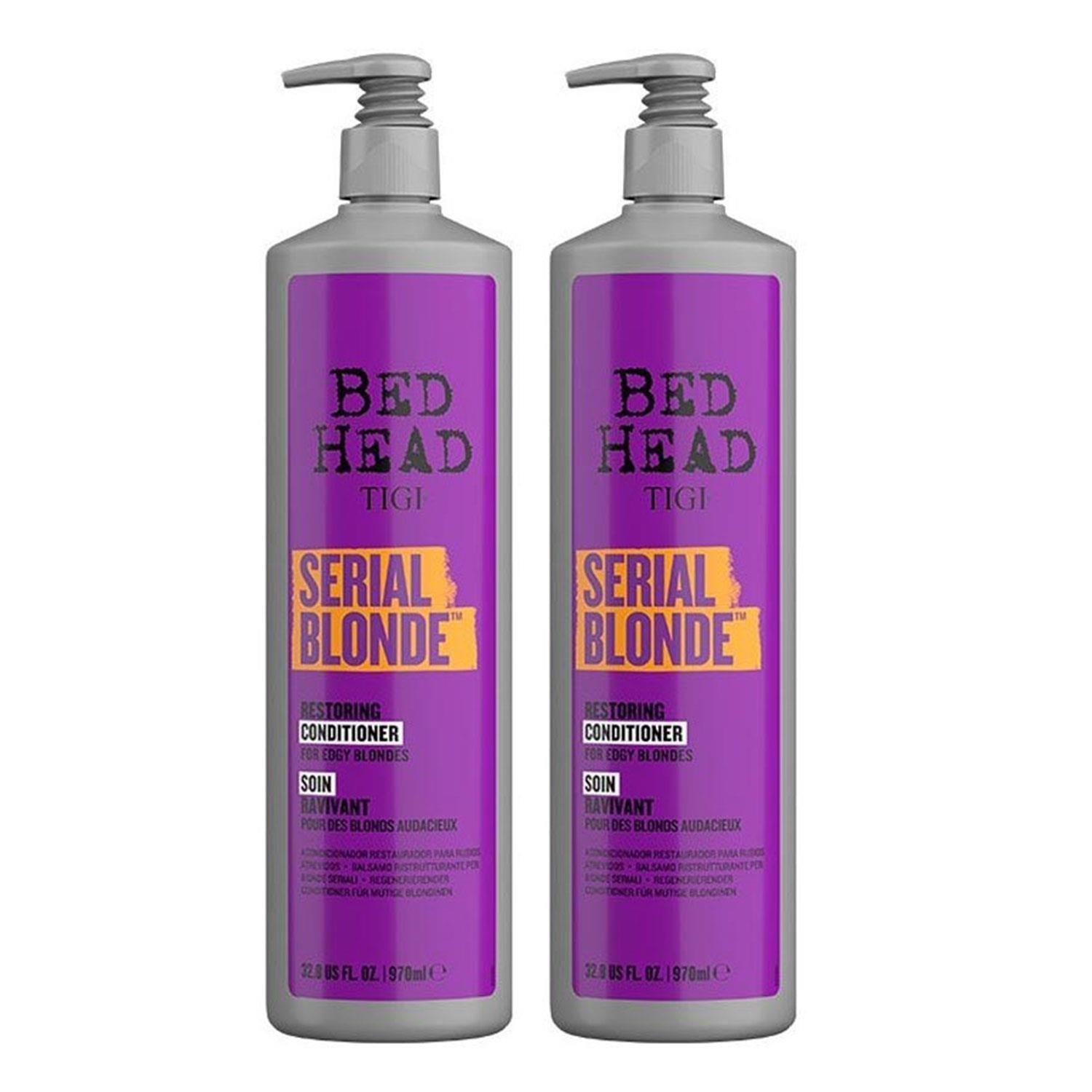 Serial Blonde Conditioner For Damaged Blonde Hair 970ml, 2 Pack