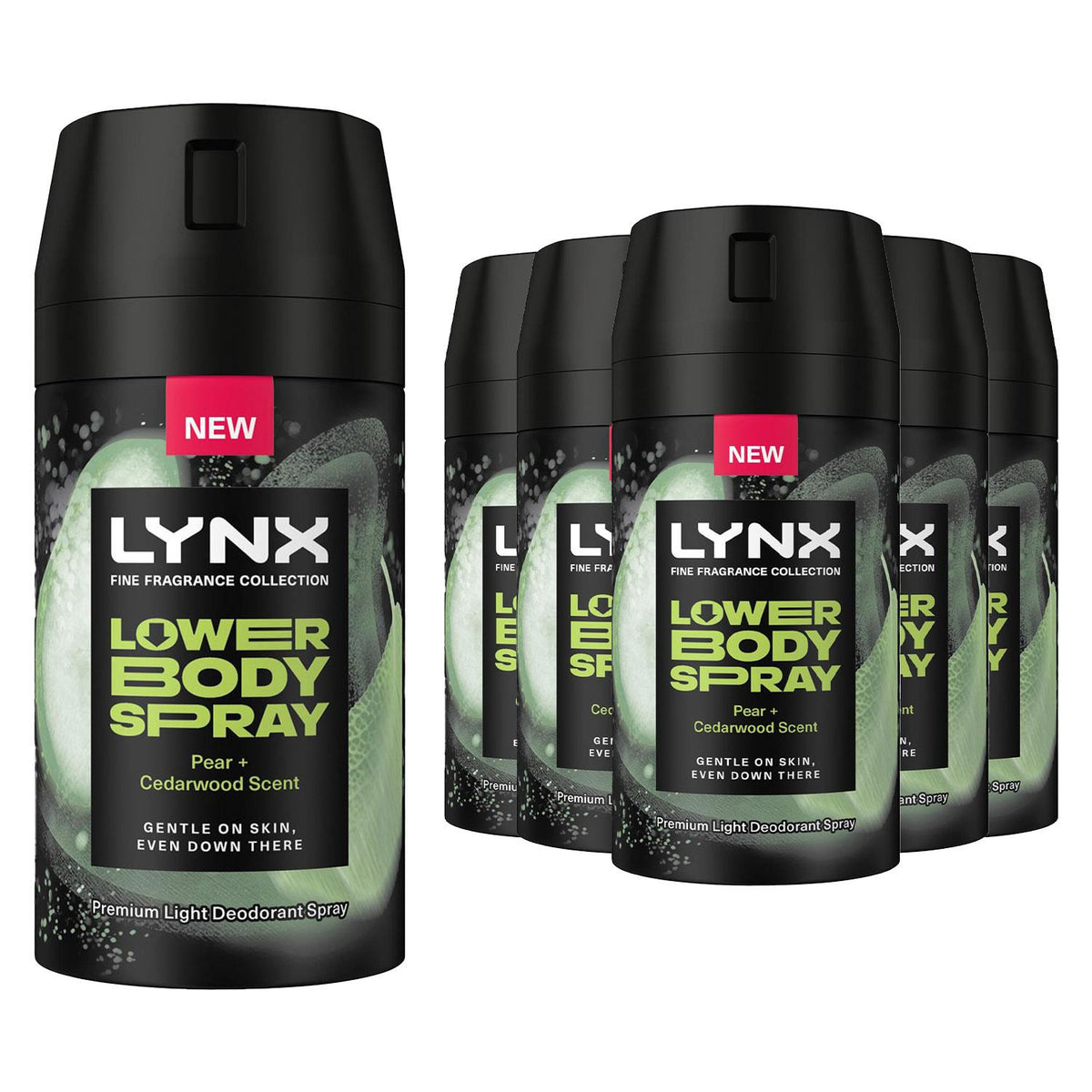 Lower Body Spray Pear + Cedarwood 72hrs Of Freshness 100ml | Set of 12