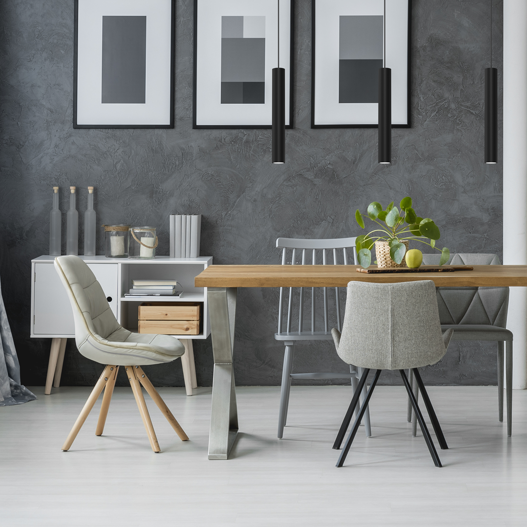 Hudson Pendant Lamp Hand Made High Quality Elegant Single Cylindrical Design With Matt Finish