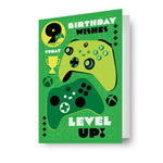 Xbox Multi Ages 7-14 Sticker Birthday Card Official Product