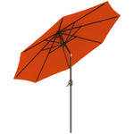 3(m) Patio Umbrella Outdoor Sunshade Canopy W/ Tilt & Crank