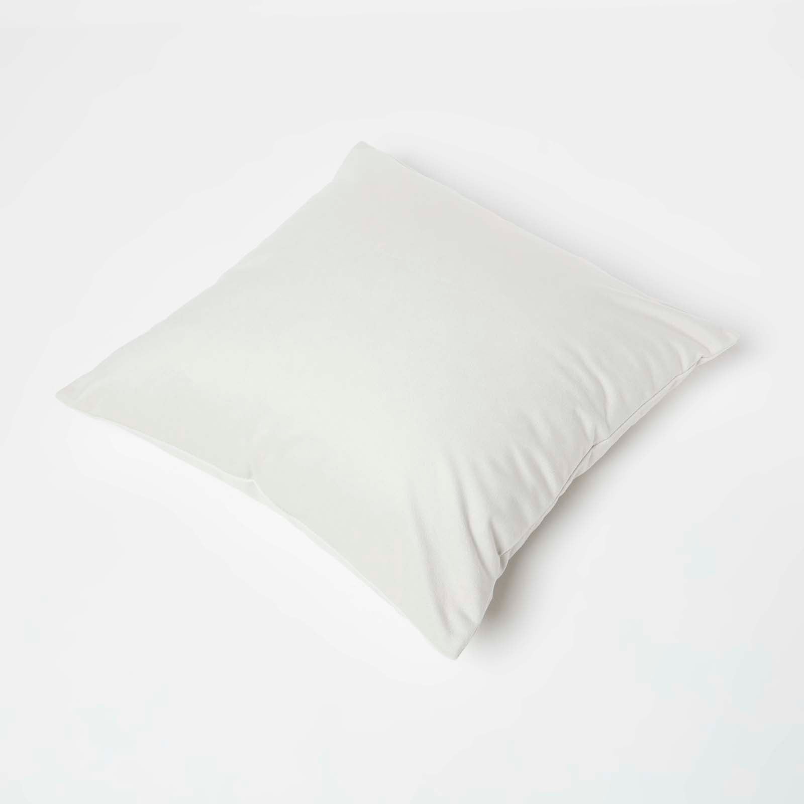 Velvet Cushion With Microfibre Insert | 45cm x 45cm | Cream
