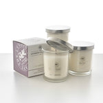 Luxurious Secented Glass Jar Candles | Set of 3 | Lavender