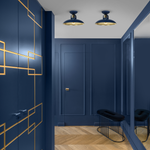 Ceiling Lamp Felix 1xe27 | Navy Blue