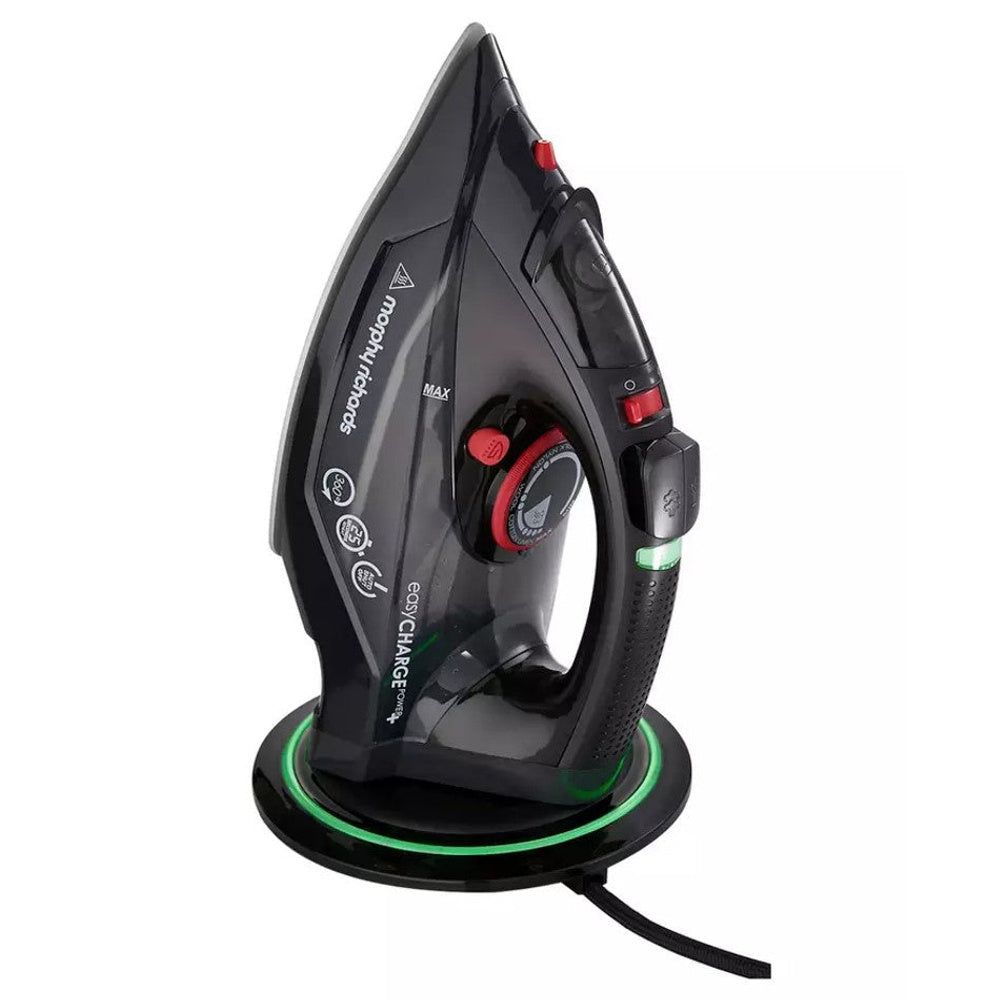 2400w Easycharge Power+ Cordless Steam Iron | Black