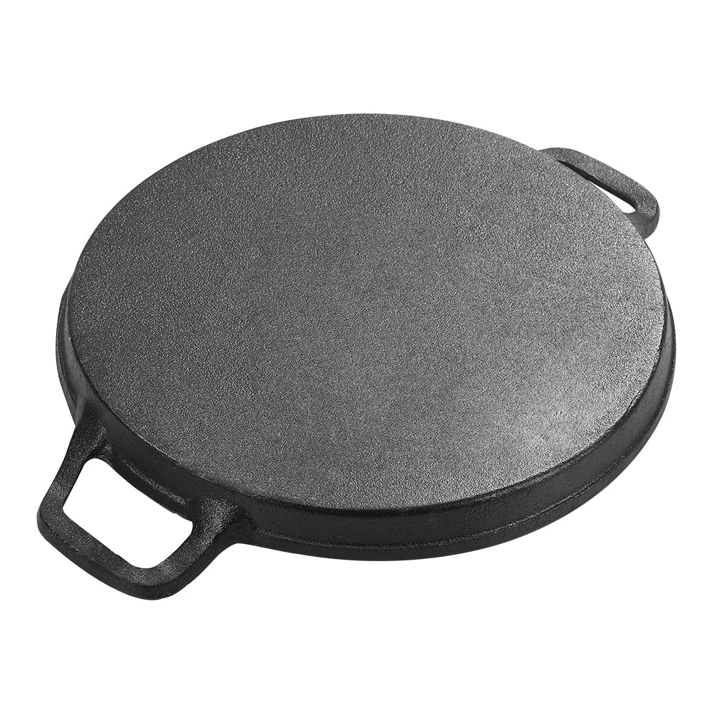 24/28/31cm Dia Pre-seasoned Cast Iron Frying Pan With Double Handles | Small