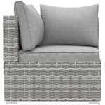 Pe Rattan Wicker Corner Sofa Garden Single Sofa Chair