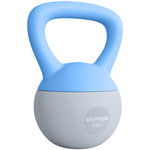 Kettlebell W/ Soft Body, Non-slip Handle | 6kg | Light Blue