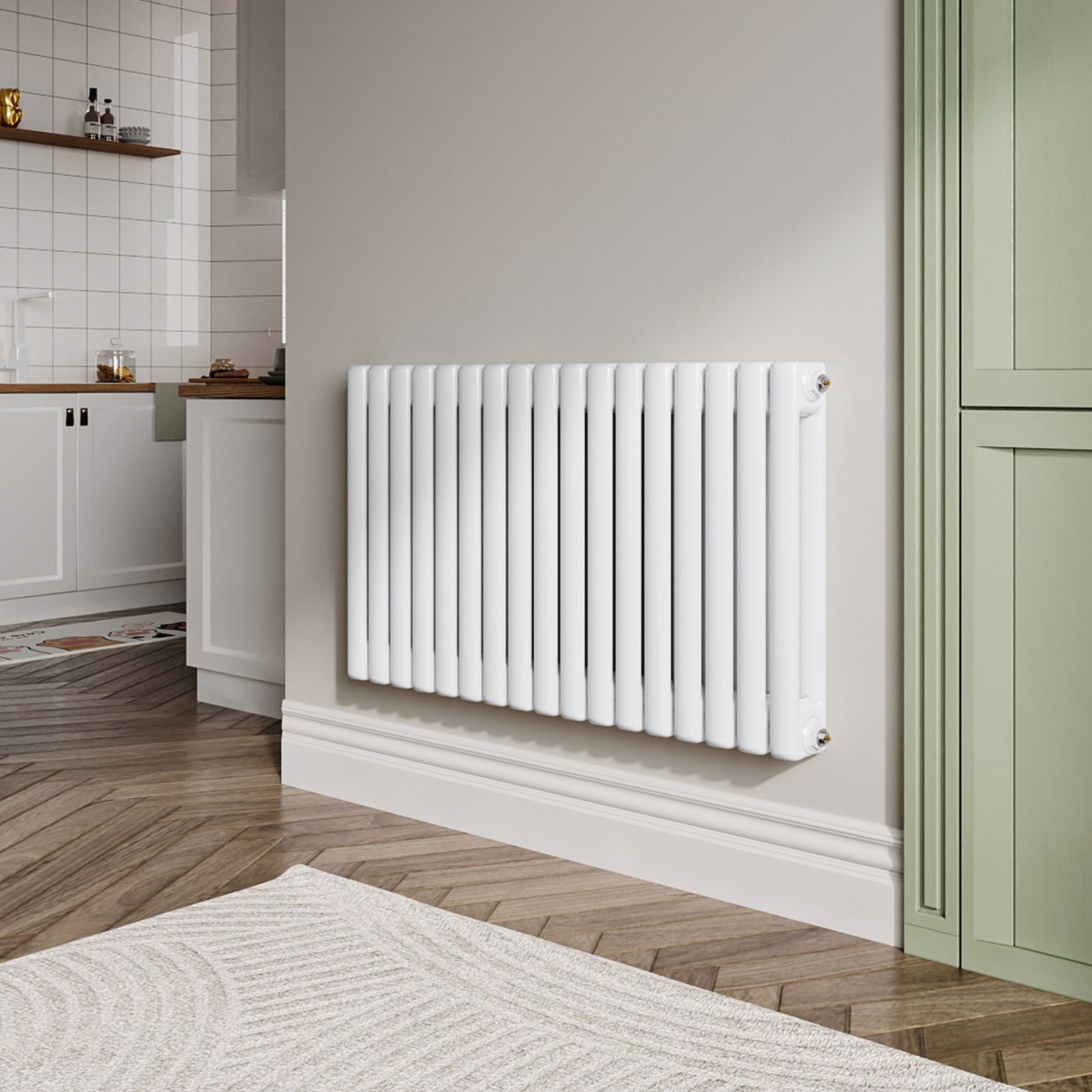 5626 Btu Horizontal Double Column Radiator
