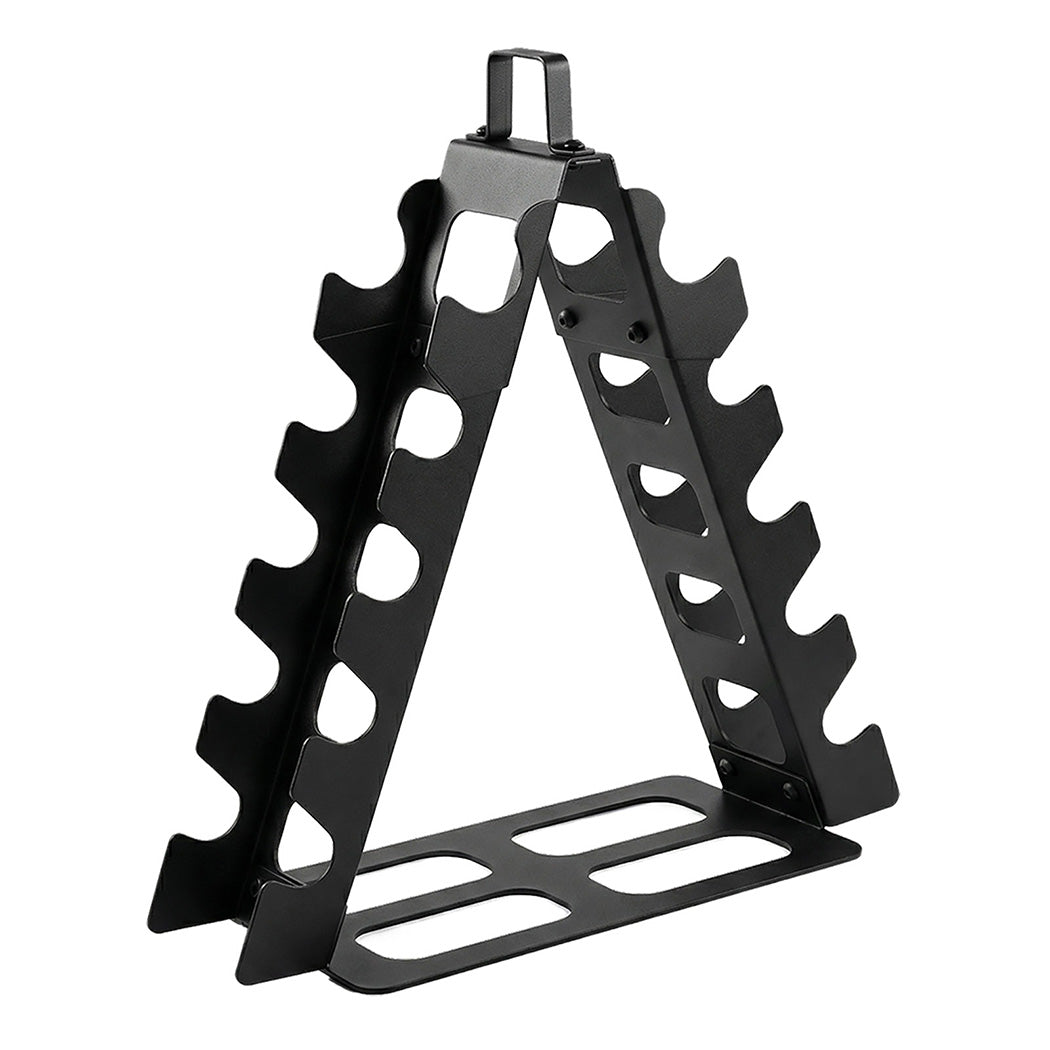 Centra Dumbbell Rack Stand Steel A-frame Home Gym Weight Storage Holder 180lb