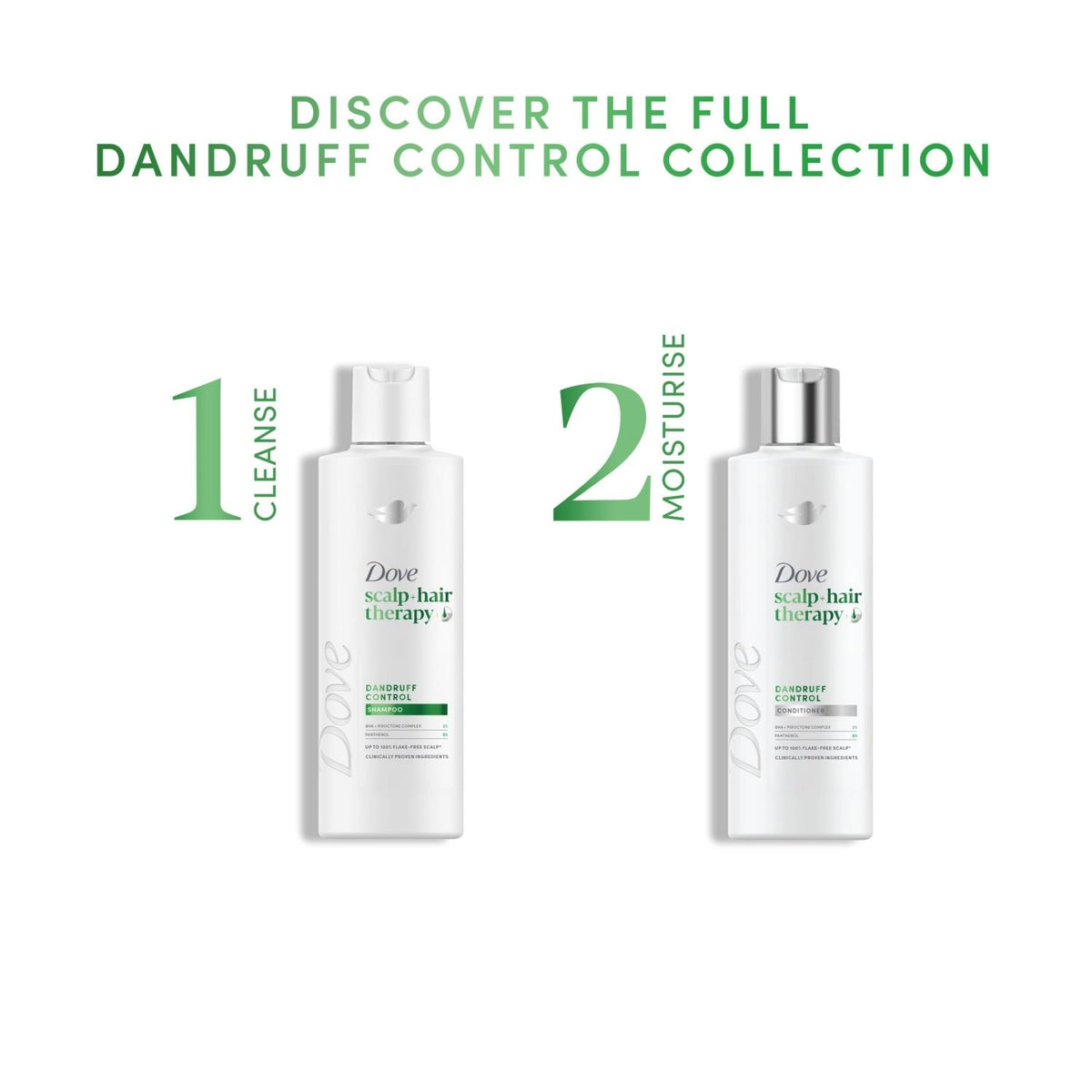 Scalp + Hair Therapy Dandruff Control Shampoo, Salicylic Acid 250ml | Set of 1