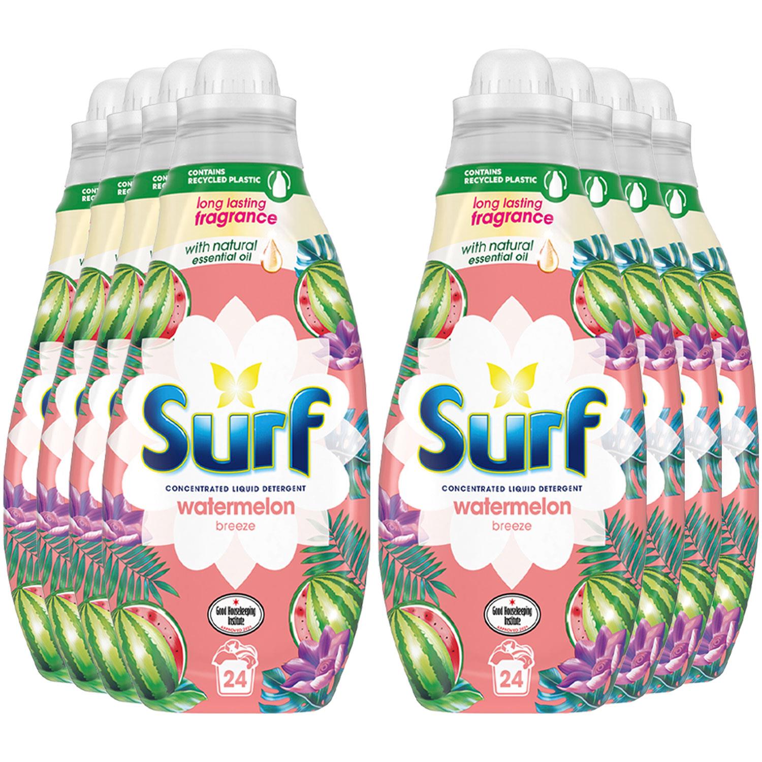 Watermelon Breeze Lasting Fragrance Liquid Detergent 648ml | Set of 8