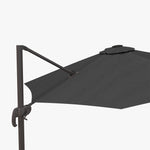 3m Led Cantilever Parasol W/ Base Solar Lights