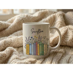 Dyzi Swiftea Book Themed Quote Ceramic Coffee Mug White