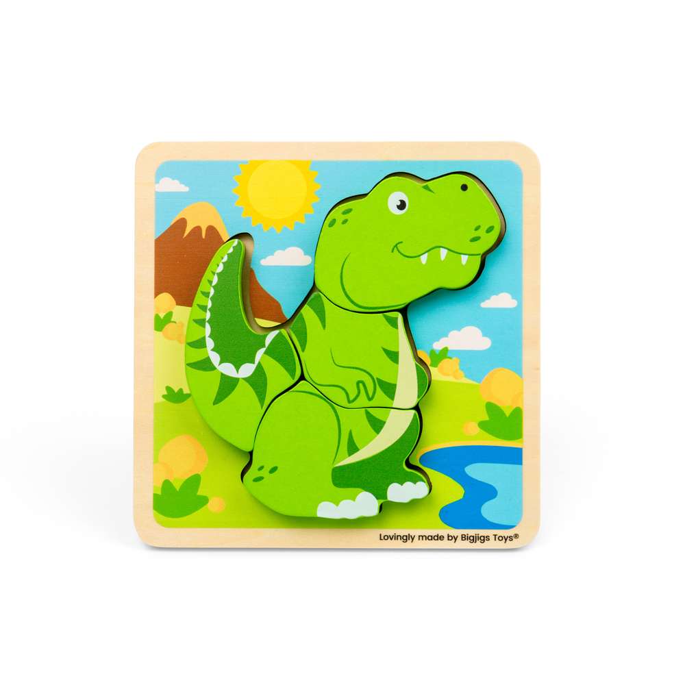 Bigjigs Toys Chunky Lift Out T-rex
