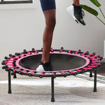 40in Bungee Cords Round Trampoline | Pink