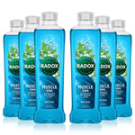 100% Nature Inspired Fragrance Bath Soak, Muscle Soak, 6 Pack, 500ml | 6 | Blue