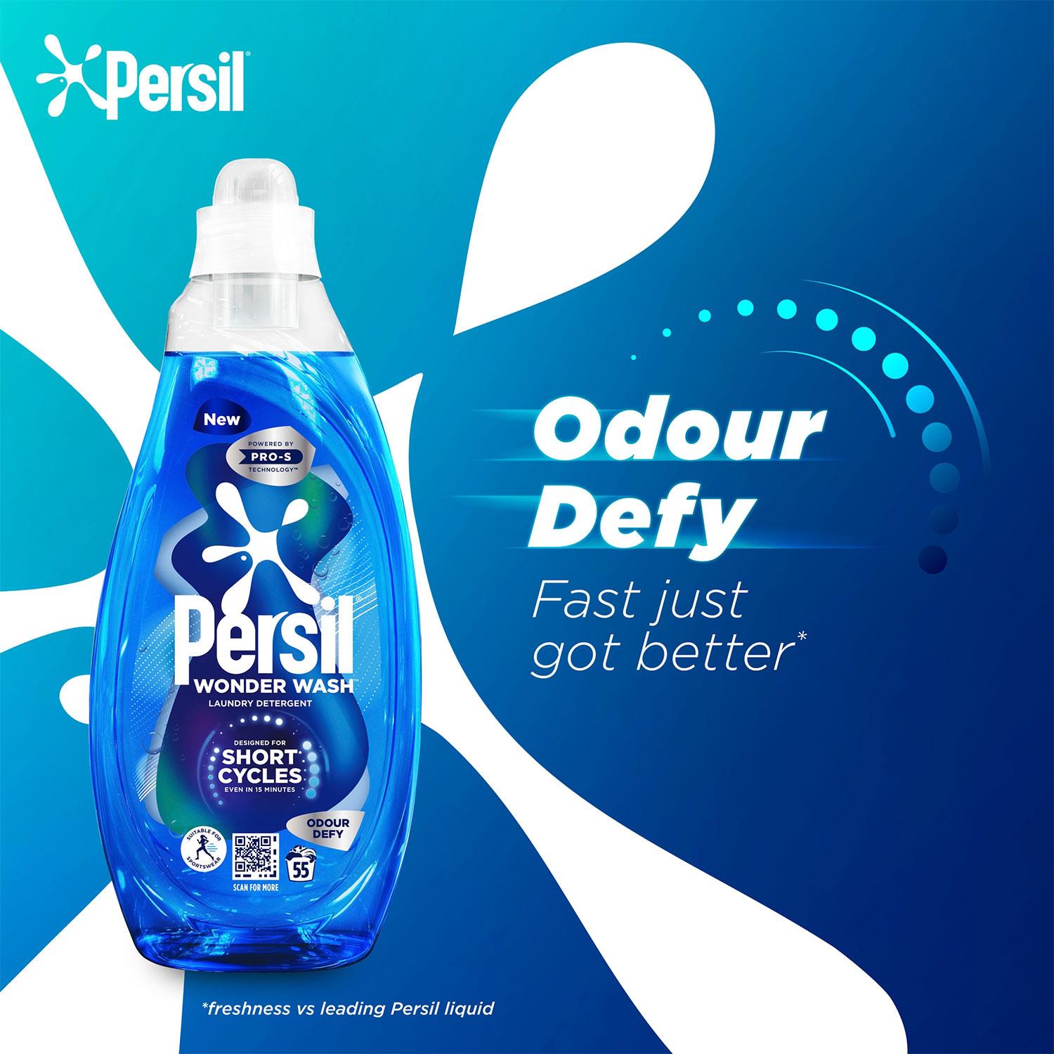 Wonder Wash Liquid Detergent Bio Odour Defy 55 Washes 1.485 Litre | Set of 2