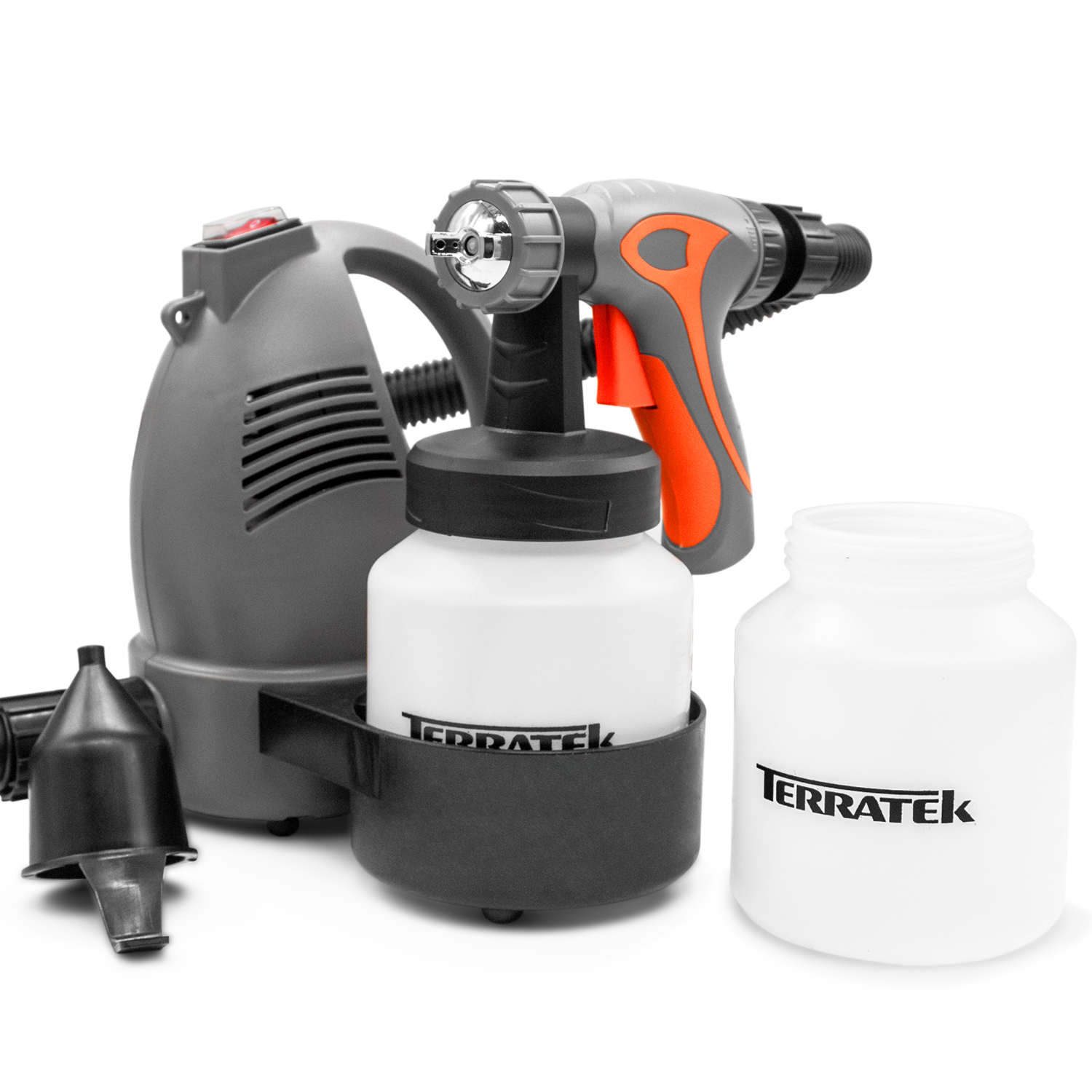 Electric Paint Sprayer 650w, Hvlp Hand Held Fence Spray Gun 800ml Container