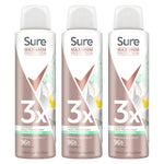 Women Maximum Protection Antiperspirant Spray Freesia&water Lily, 3pk, 150ml | 3