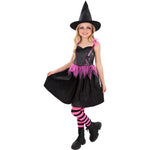 Rainbow Web Witch Costume | Age 10-12