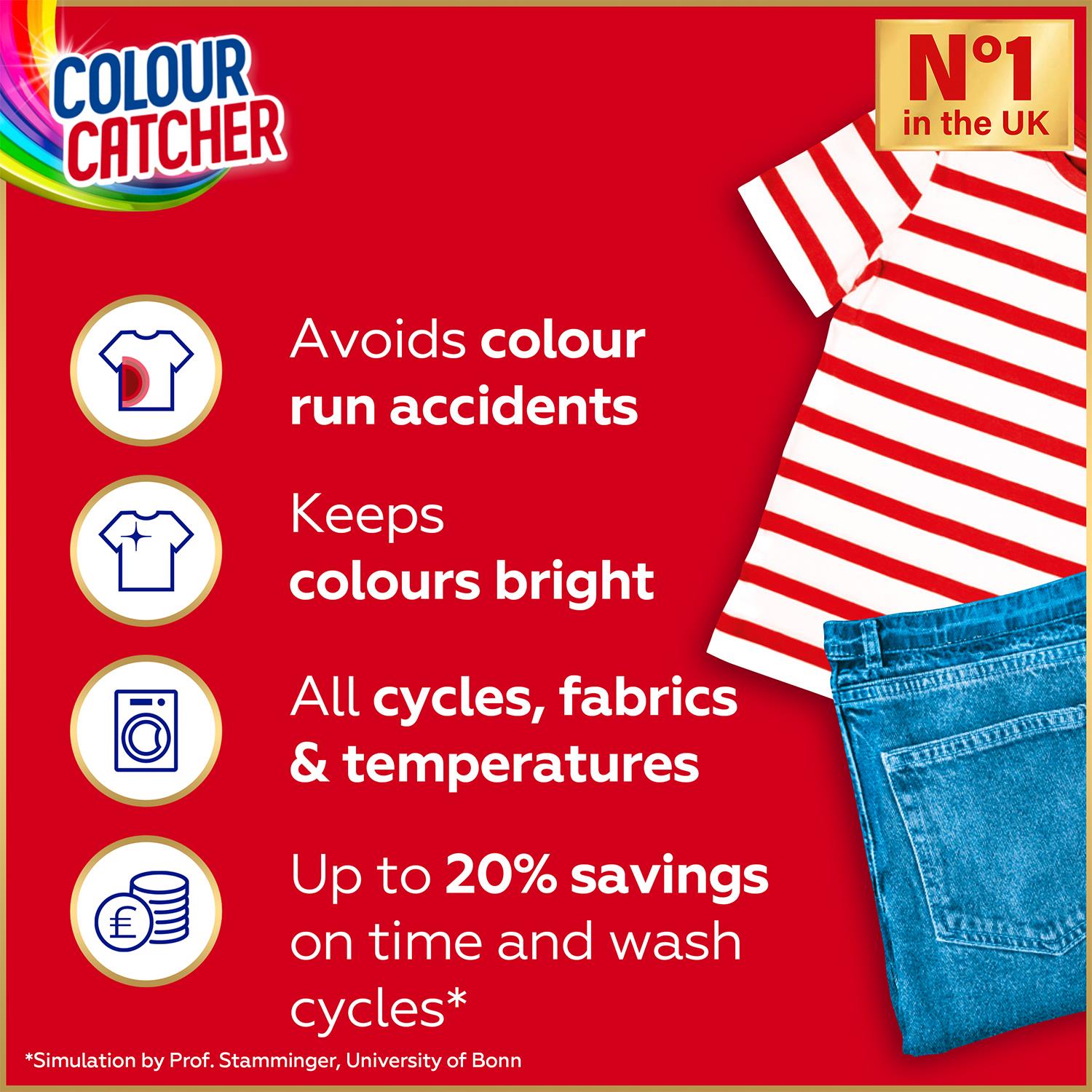 Colour Protection Laundry Sheets To Prevent Colour Run | 40 Sheets