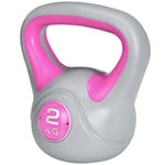 2kg Kettle Bell With Handle For Home Gym | Pink