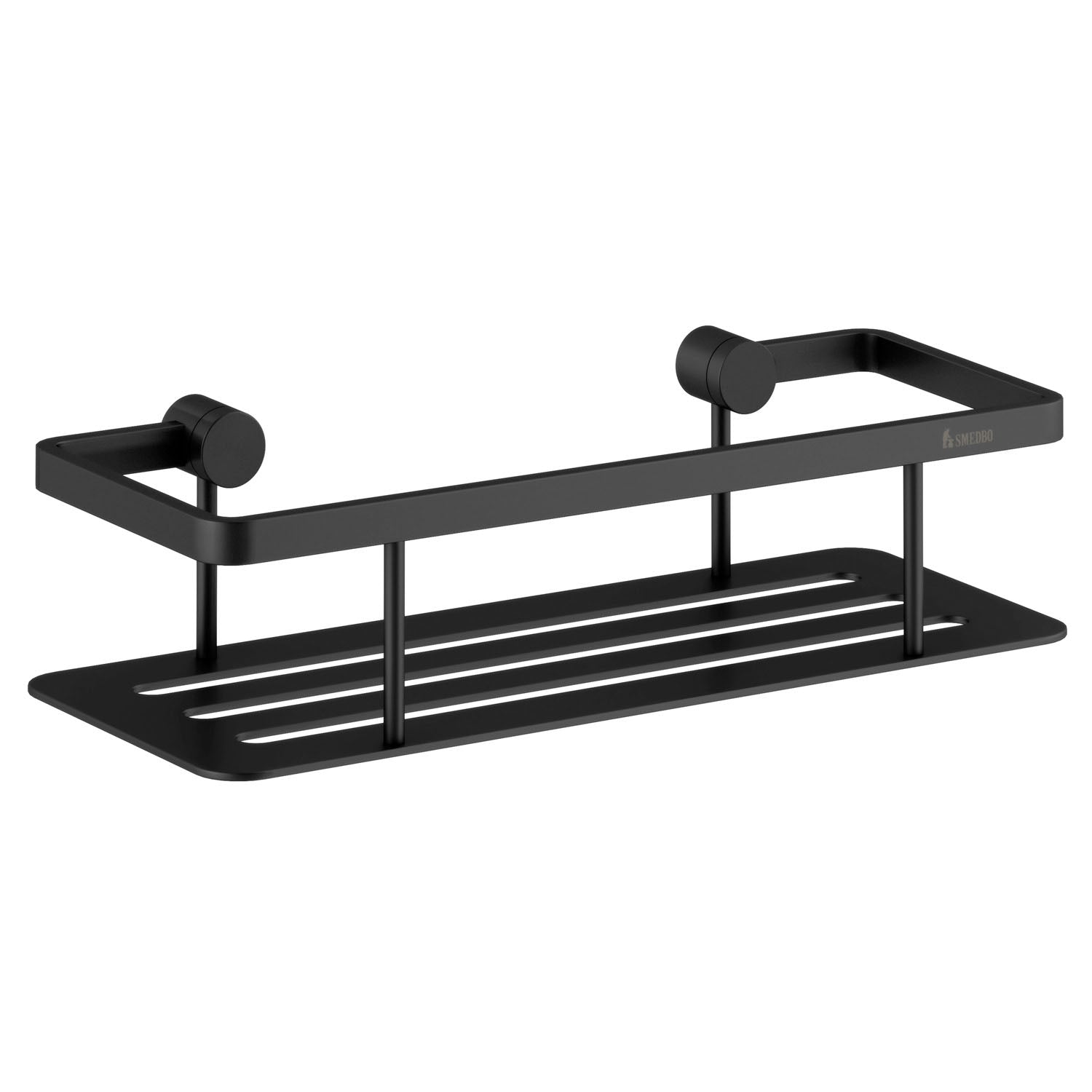Shower Basket Wall Mounted Soap Caddy Non-rust Storage Shelf | Black