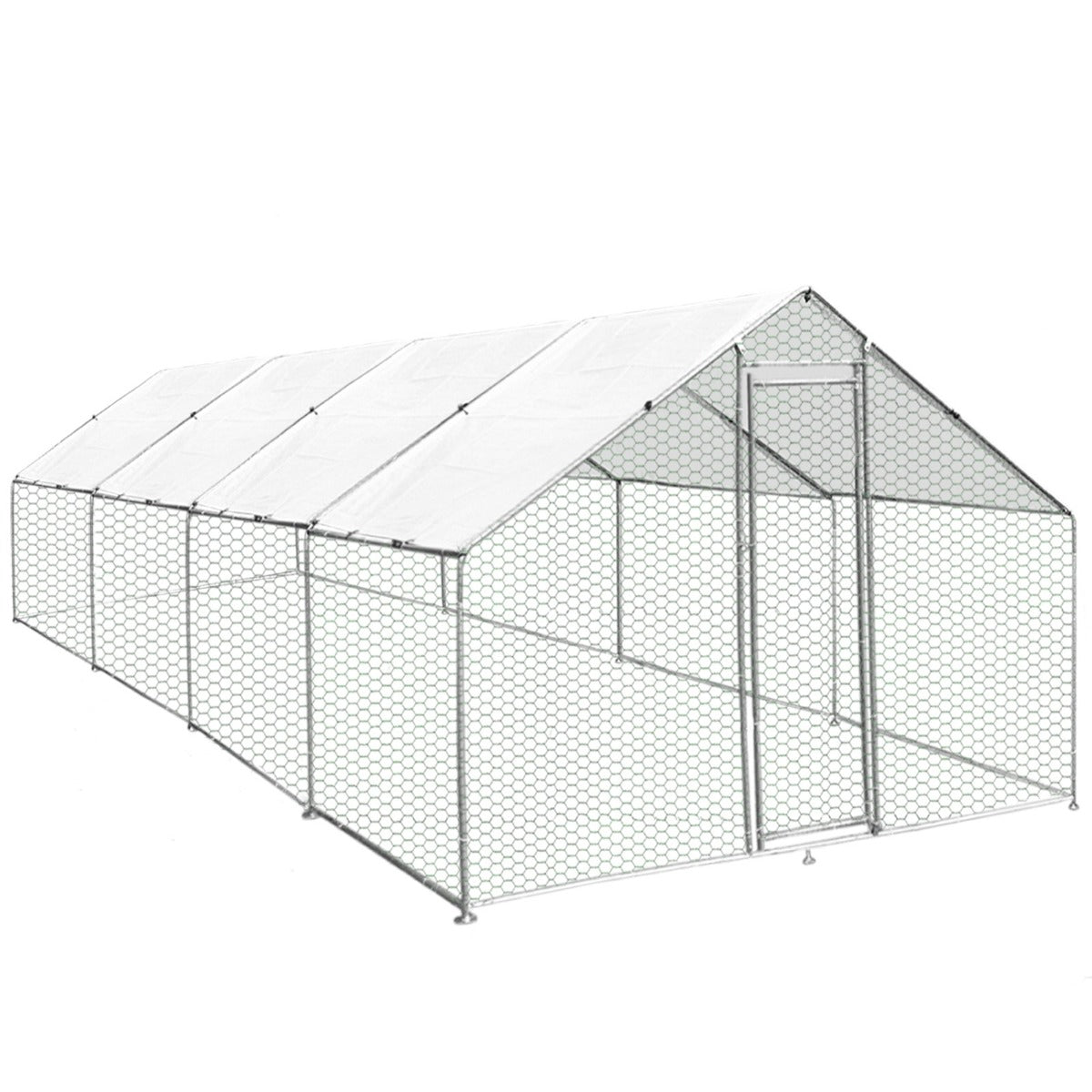 Chicken Run 3m X 8m X 2m | 3m x 8m x 2m | Green