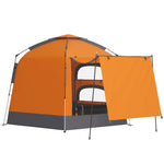 2-4 Person Tent, Instant Pop Up Camping Tent | Orange